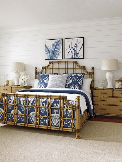 Tommy Bahama Home - Twin Palms St. Kitts King Rattan Bed - 558-144C veiw 3