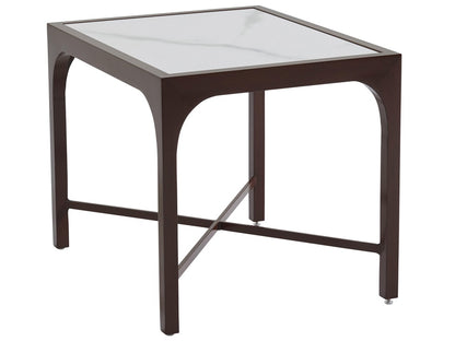 Tommy Bahama Outdoor - Abaco End Table, Medium Brown - 3420-955 veiw 1