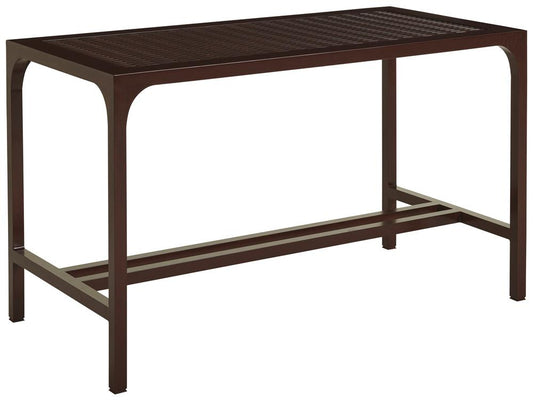 Tommy Bahama Outdoor - Abaco High/Low Bistro Table, Medium Brown - 3420-873 veiw 1