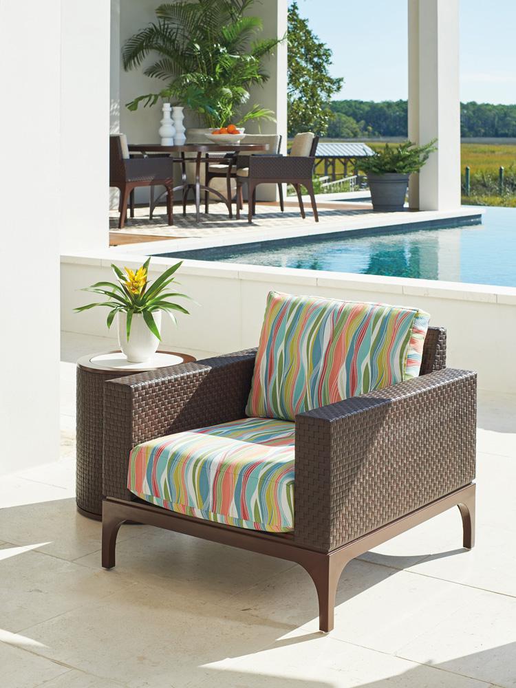 Tommy Bahama Outdoor - Abaco Lounge Chair, Medium Brown - 3420-11-40 veiw 3