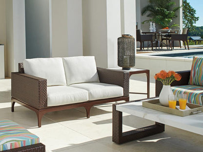 Tommy Bahama Outdoor - Abaco Loveseat, Medium Brown - 3420-22-40 veiw 3