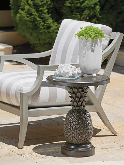 Tommy Bahama Outdoor - Alfresco Living Pineapple Table, Gray Brown - 3100-202 veiw 3