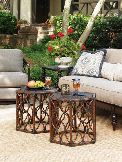 Tommy Bahama Outdoor - Black Sands Bunching Cocktail Table - 3235-947 veiw 2