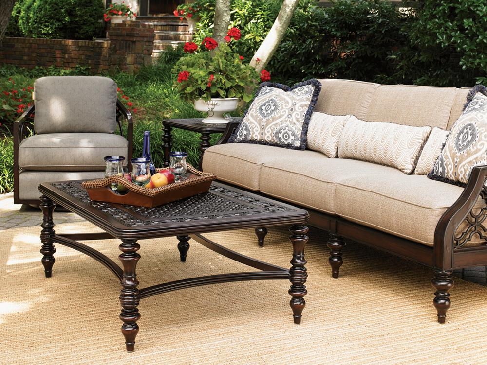 Tommy Bahama Outdoor - Black Sands Rectangular Cocktail Table - 3235-945 veiw 2