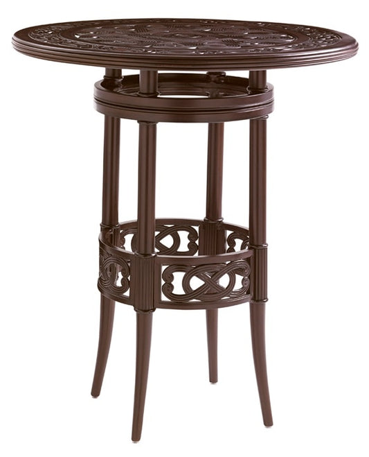 Tommy Bahama Outdoor - Black Sands Round Bistro Bar Table - 3235-873C veiw 1