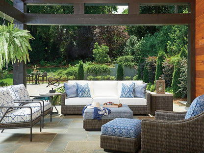 Tommy Bahama Outdoor - Cypress Point Ocean Terrace Long Sofa Blue - 3900-33-41 veiw 3