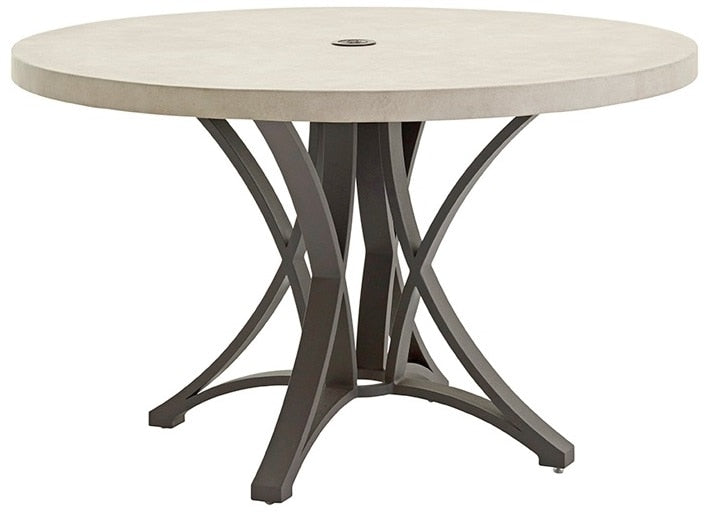 Tommy Bahama Outdoor - Cypress Point Ocean Terrace Round Dining Table With Weatherstone Top - 3900-875C veiw 1