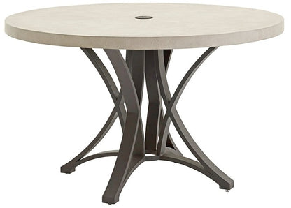 Tommy Bahama Outdoor - Cypress Point Ocean Terrace Round Dining Table With Weatherstone Top - 3900-875C veiw 1