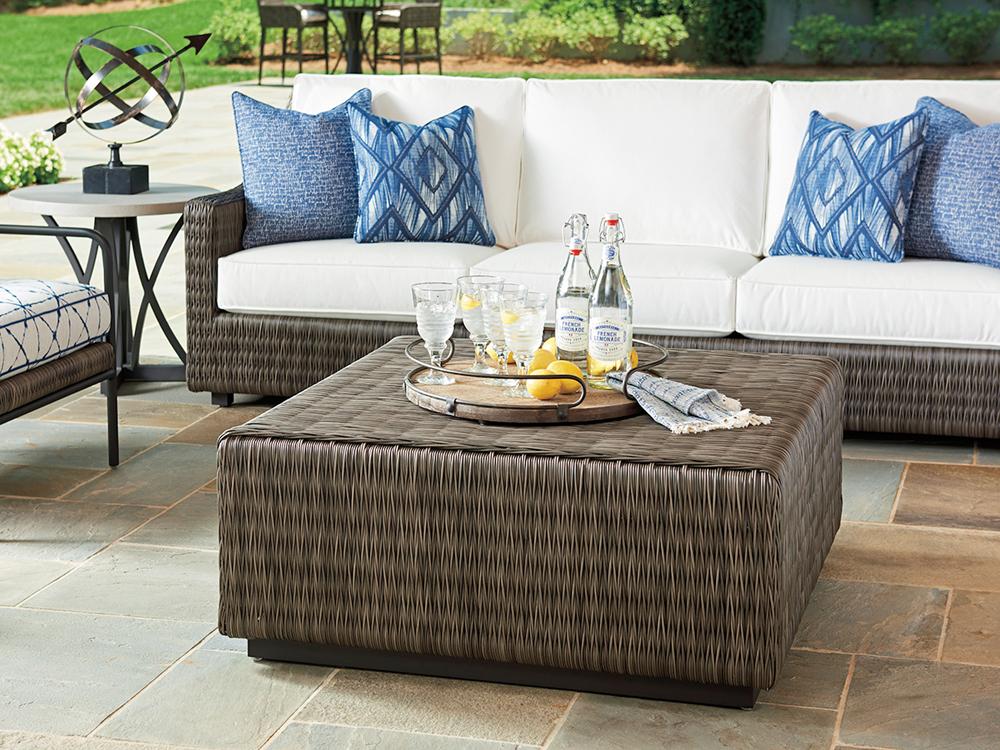 Tommy Bahama Outdoor - Cypress Point Ocean Terrace Square Cocktail Table - 3900-947 veiw 2