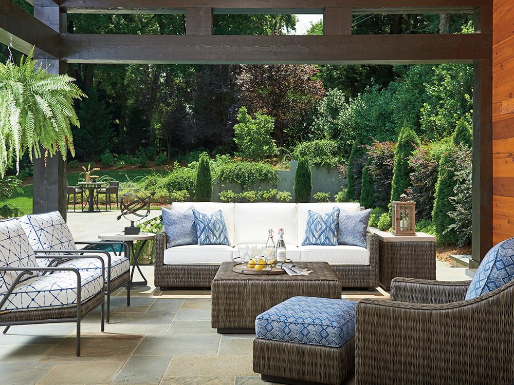 Tommy Bahama Outdoor - Cypress Point Ocean Terrace Square Cocktail Table - 3900-947 veiw 3