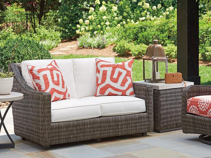 Tommy Bahama Outdoor - Cypress Point Ocean Terrace Square End Table with Weatherstone Top - 3900-957 veiw 3