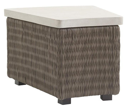 Tommy Bahama Outdoor - Cypress Point Ocean Terrace Wedge Table with Weatherstone Top - 3900-950 veiw 1