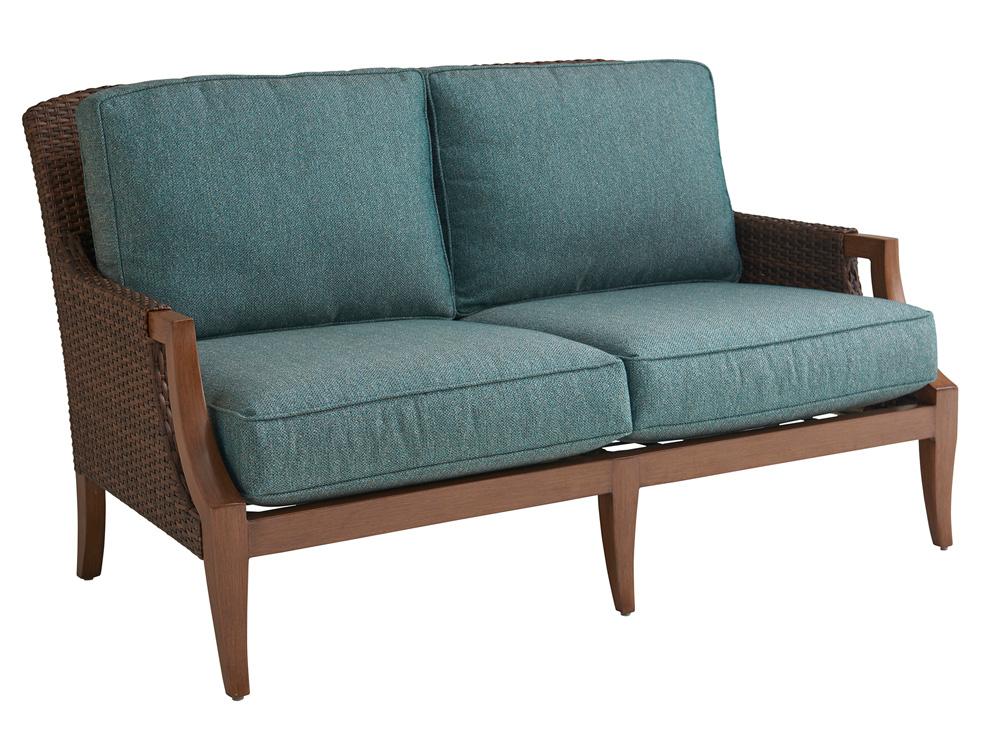 Tommy Bahama Outdoor - Harbor Isle Love Seat, Walnut - 3935-22-40 veiw 1