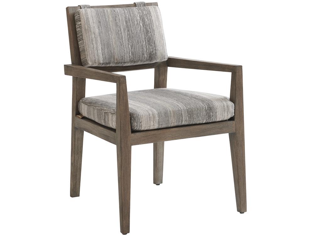 Tommy Bahama Outdoor - La Jolla Arm Dining Chair, Taupe - 3950-13-40 veiw 1