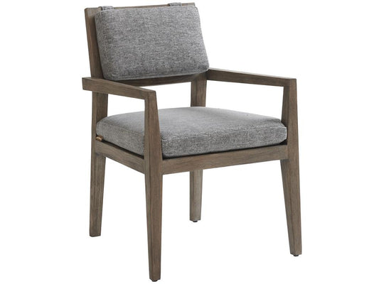 Tommy Bahama Outdoor - La Jolla Arm Dining Chair, Taupe - 3950-13-41 veiw 1