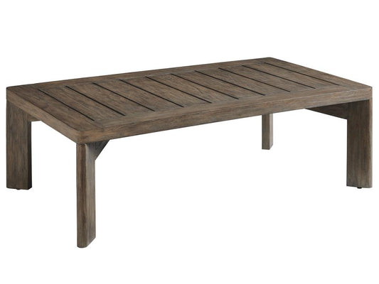 Tommy Bahama Outdoor - La Jolla Rectangular Cocktail Table, Taupe - 3950-945 veiw 1