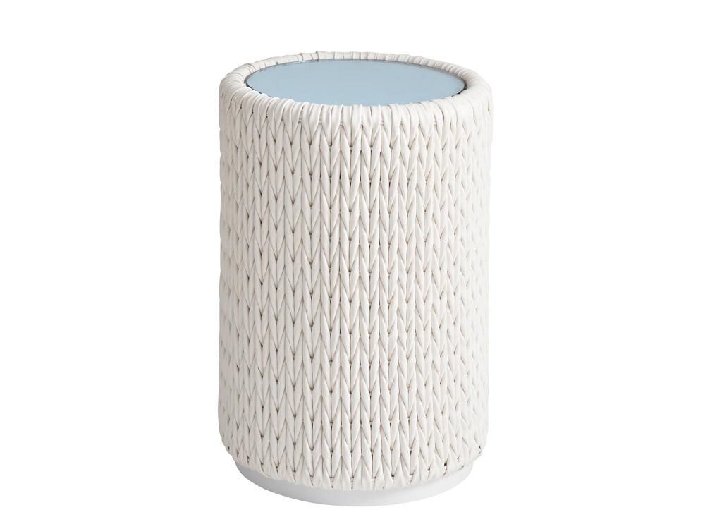 Tommy Bahama Outdoor - Ocean Breeze Promenade Accent Table, White - 3460-952 veiw 1