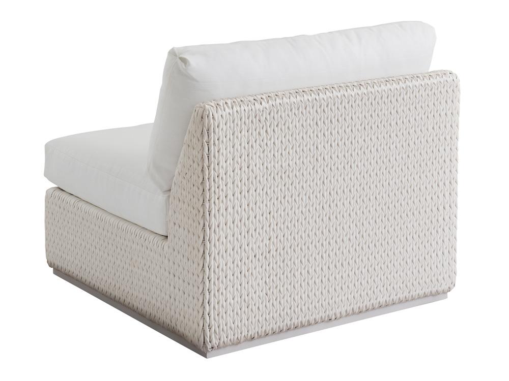 Tommy Bahama Outdoor - Ocean Breeze Promenade Armless Chair, White - 3460-51A-41 veiw 2