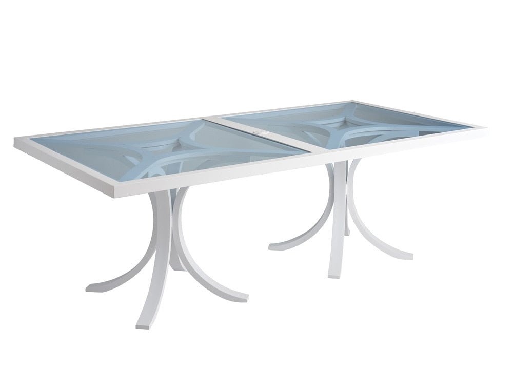 Tommy Bahama Outdoor - Ocean Breeze Promenade Rectangular Dining Table, White - 3460-876C veiw 1