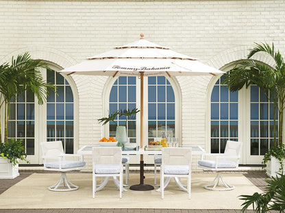 Tommy Bahama Outdoor - Ocean Breeze Promenade Rectangular Dining Table, White - 3460-876C veiw 2