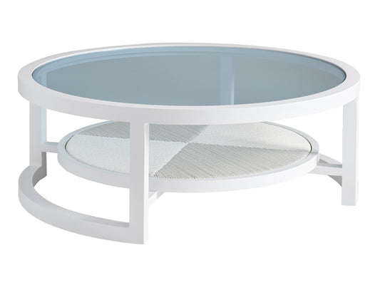 Tommy Bahama Outdoor - Ocean Breeze Promenade Round Cocktail Table, White - 3460-943 veiw 1
