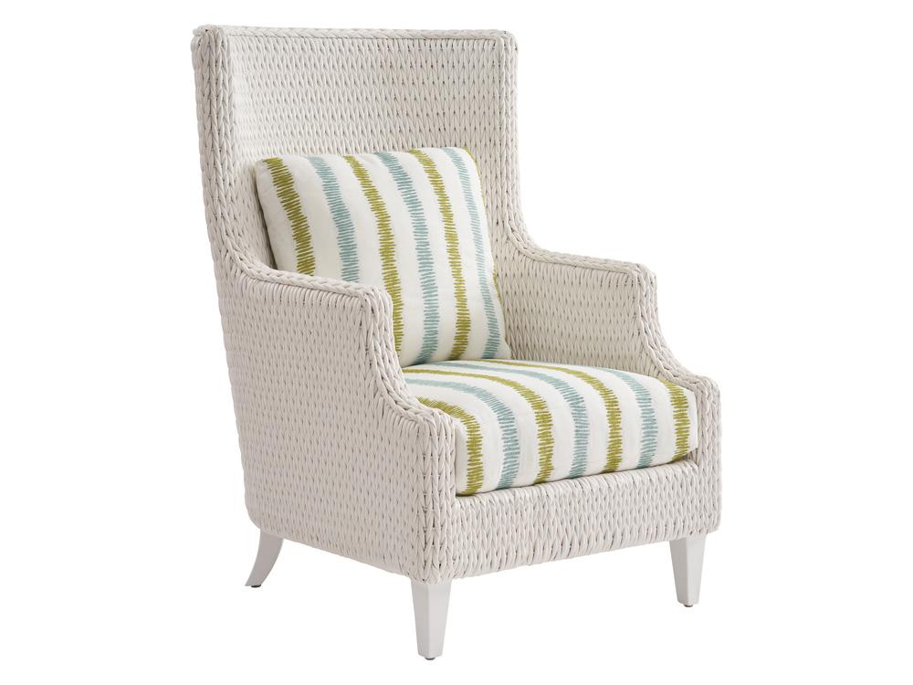 Tommy Bahama Outdoor - Ocean Breeze Promenade Wing Chair, White - 3460-10-40 veiw 1