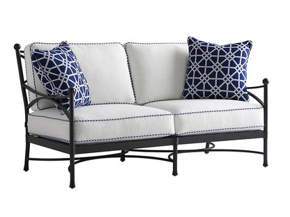Tommy Bahama Outdoor - Pavlova Love Seat, Graphite - 3910-22-40 veiw 1