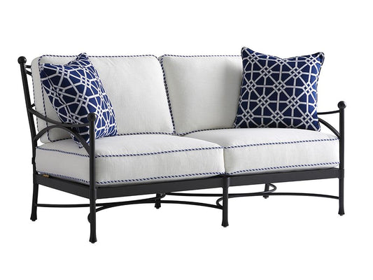 Tommy Bahama Outdoor - Pavlova Love Seat, Graphite - 3910-22-40 veiw 1