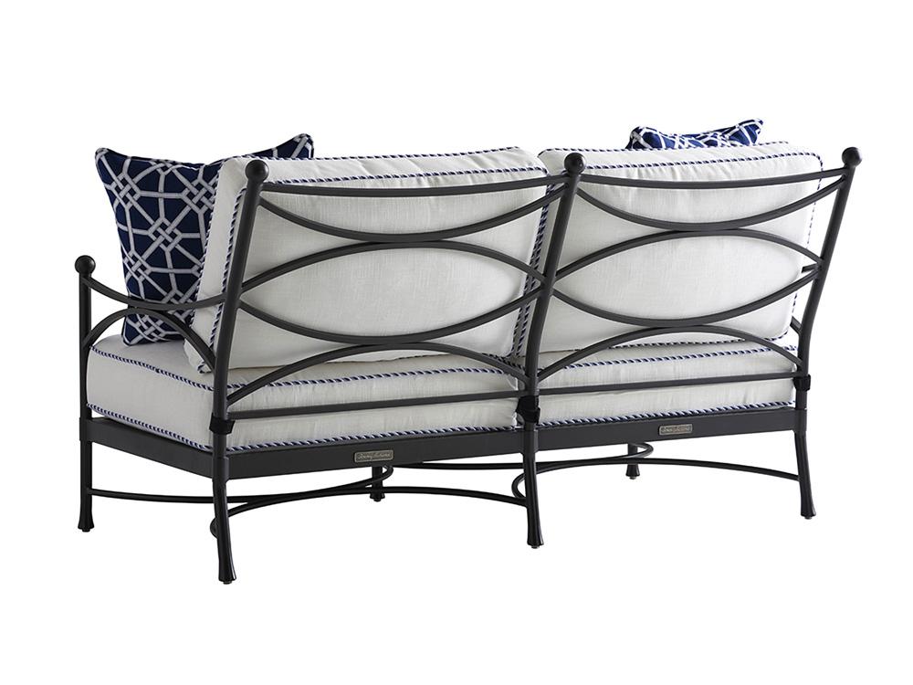 Tommy Bahama Outdoor - Pavlova Love Seat, Graphite - 3910-22-40 veiw 2
