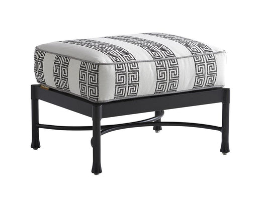 Tommy Bahama Outdoor - Pavlova Ottoman, Graphite - 3910-44-40 veiw 1
