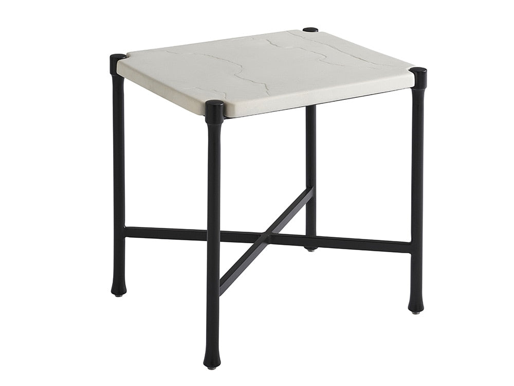 Tommy Bahama Outdoor - Pavlova Rectangular End Table, Graphite - 3910-953 veiw 1