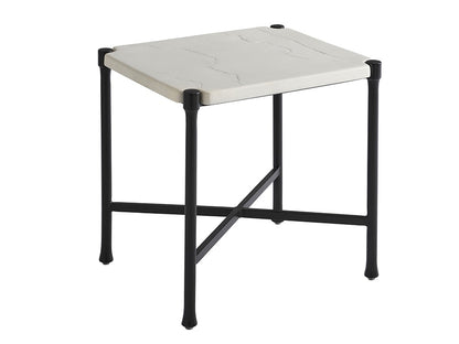 Tommy Bahama Outdoor - Pavlova Rectangular End Table, Graphite - 3910-953 veiw 1