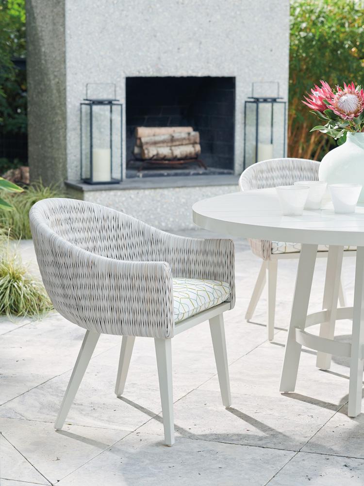 Tommy Bahama Outdoor - Seabrook Arm Chair, Ivory - 3430-18-40 veiw 3