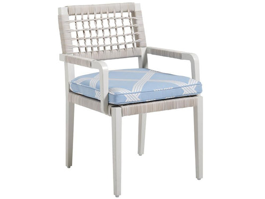 Tommy Bahama Outdoor - Seabrook Arm Dining Chair, Ivory - 3430-13-40 veiw 1