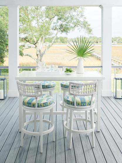 Tommy Bahama Outdoor - Seabrook High/Low Bistro Table, Ivory - 3430-873 veiw 2