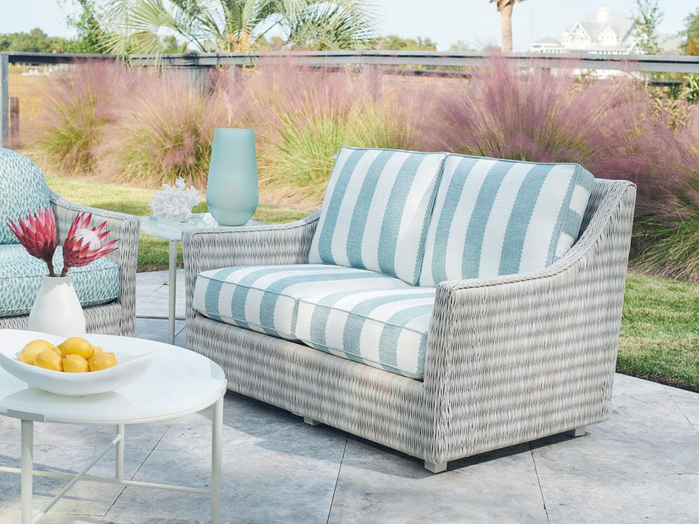 Tommy Bahama Outdoor - Seabrook Loveseat, Ivory - 3430-22-40 veiw 3