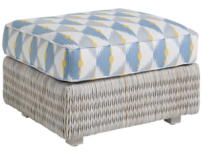 Tommy Bahama Outdoor - Seabrook Ottoman, Ivory - 3430-44-40 veiw 1