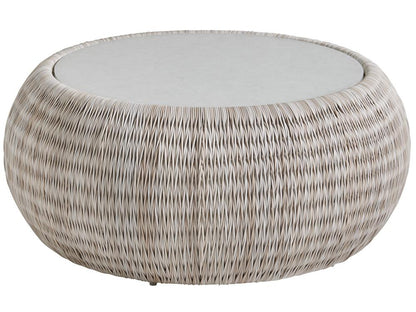 Tommy Bahama Outdoor - Seabrook Round Cocktail Table, Ivory - 3430-943C veiw 1