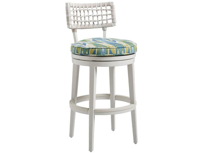 Tommy Bahama Outdoor - Seabrook Swivel Bar Stool, Ivory - 3430-16SW-40 veiw 1