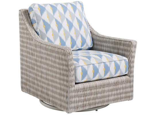 Tommy Bahama Outdoor - Seabrook Swivel Glider Chair, Ivory - 3430-11SG-40 veiw 1