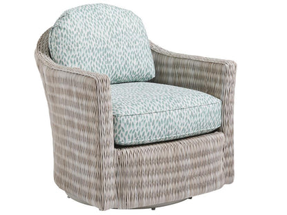 Tommy Bahama Outdoor - Seabrook Swivel Lounge Chair, Ivory - 3430-10SW-40 veiw 1