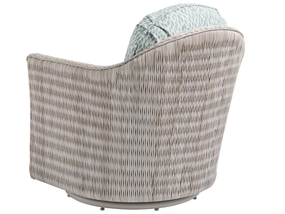Tommy Bahama Outdoor - Seabrook Swivel Lounge Chair, Ivory - 3430-10SW-40 veiw 2