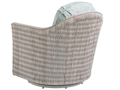 Tommy Bahama Outdoor - Seabrook Swivel Lounge Chair, Ivory - 3430-10SW-40 veiw 2