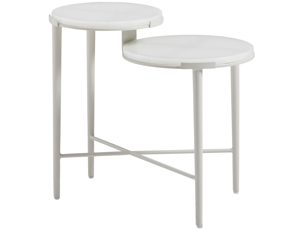 Tommy Bahama Outdoor - Seabrook Tiered End Table, Ivory - 3430-957C veiw 1