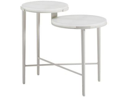 Tommy Bahama Outdoor - Seabrook Tiered End Table, Ivory - 3430-957C veiw 1