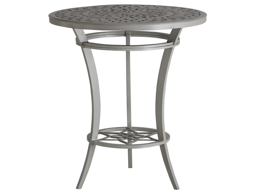 Tommy Bahama Outdoor - Silver Sands High/Low Bistro Table, Gray - 3945-873 veiw 1