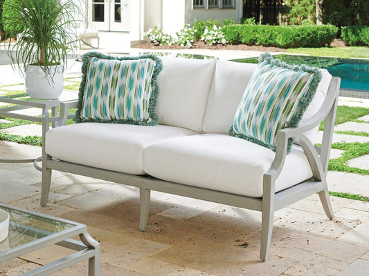 Tommy Bahama Outdoor - Silver Sands Loveseat, Gray - 3945-22-41 veiw 2