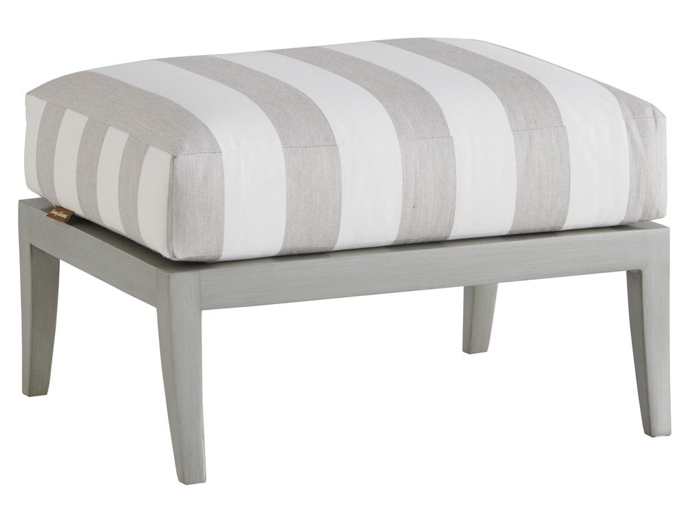 Tommy Bahama Outdoor - Silver Sands Ottoman, Gray - 3945-44-40 veiw 1
