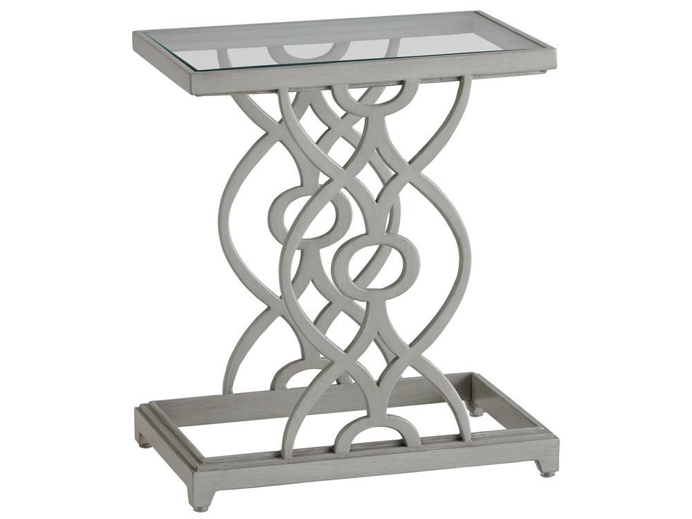 Tommy Bahama Outdoor - Silver Sands Rectangular Spot Table, Gray - 3945-951 veiw 1