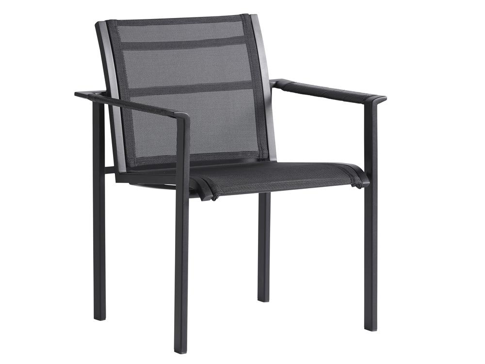 Tommy Bahama Outdoor - South Beach Arm Dining Chair, Obsidian - 3940-13 veiw 1